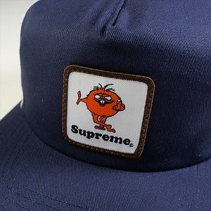 SUPREME シュプリーム 23AW Camacho Mesh Back 5-Panel Navy キャップ 紺 Size 【フリー】 【新古品・未使用品】 20820209