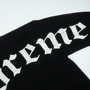SUPREME シュプリーム 25SS Old English Printed Sweater Black セーター 黒 Size 【M】 【新古品・未使用品】 20820222