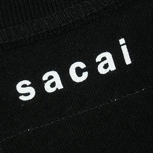 sacai サカイ ×KAWS Embroidery T-Shirt Black Tシャツ 黒 Size 【1】 【中古品-良い】 20820260