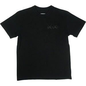 sacai サカイ ×KAWS Embroidery T-Shirt Black Tシャツ 黒 Size 【1】 【中古品-良い】 20820260