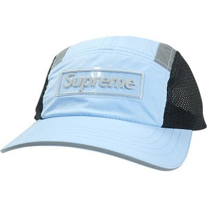 Supreme - Camp Cap ブルー　/263 Supreme - Mesh Seersucker Camp Cap - ParkSIDER
