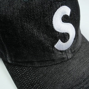 SUPREME シュプリーム 25SS Cordura Denim S Logo 6-Panel Black キャップ 黒 Size 【フリー】 【新古品・未使用品】 20820300