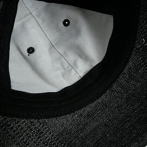 SUPREME シュプリーム 25SS Cordura Denim S Logo 6-Panel Black キャップ 黒 Size 【フリー】 【新古品・未使用品】 20820300