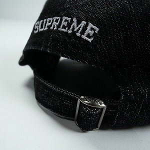 SUPREME シュプリーム 25SS Cordura Denim S Logo 6-Panel Black キャップ 黒 Size 【フリー】 【新古品・未使用品】 20820300