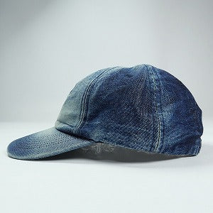 SUPREME シュプリーム 25SS Cordura Denim S Logo 6-Panel Bleached Indigo キャップ インディゴ Size 【フリー】 【新古品・未使用品】 20820301