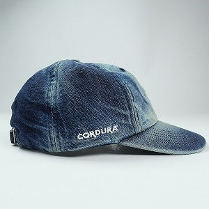SUPREME シュプリーム 25SS Cordura Denim S Logo 6-Panel Bleached Indigo キャップ インディゴ Size 【フリー】 【新古品・未使用品】 20820301