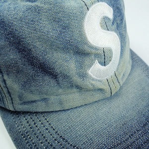 SUPREME シュプリーム 25SS Cordura Denim S Logo 6-Panel Bleached Indigo キャップ インディゴ Size 【フリー】 【新古品・未使用品】 20820301