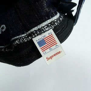 SUPREME シュプリーム 25SS Cordura Denim S Logo 6-Panel Bleached Indigo キャップ インディゴ Size 【フリー】 【新古品・未使用品】 20820301