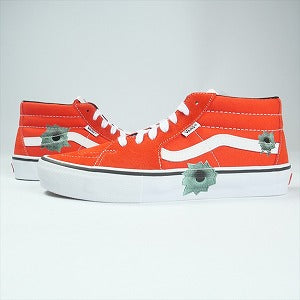 SUPREME シュプリーム ×Vans×Nate Lowman 25SS Skate Grosso Mid Red 日本限定スニーカー 赤 Size 【27.0cm】 【新古品・未使用品】 20820315
