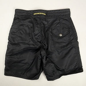 CHROME HEARTS クロム・ハーツ SHORT M SURF BRITCHES BLACK ワッペン付きスイムショーツ 黒 Size 【W36】 【新古品・未使用品】 20820359