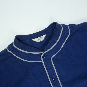 TENDERLOIN テンダーロイン BASEBALL SHT NAVY ベースボールシャツ 紺 Size 【L】 【中古品-良い】 20820361