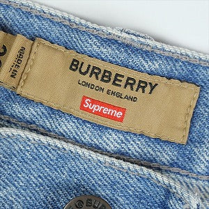 SUPREME シュプリーム ×Burberry 22SS Denim Short Blue ショーツ インディゴ Size 【W36】 【中古品-ほぼ新品】 20820384