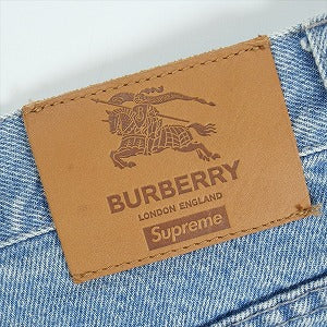 SUPREME シュプリーム ×Burberry 22SS Denim Short Blue ショーツ インディゴ Size 【W36】 【中古品-ほぼ新品】 20820384
