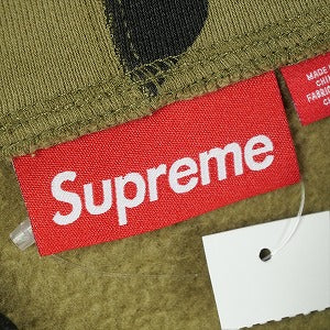 SUPREME シュプリーム 25SS Big Logo Zip Up Hooded Sweatshirt Woodland Camo パーカー 緑 Size 【M】 【新古品・未使用品】 20820389