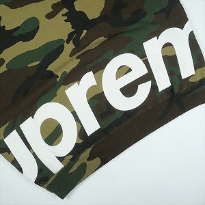 SUPREME シュプリーム 25SS Big Logo Zip Up Hooded Sweatshirt Woodland Camo パーカー 緑 Size 【M】 【新古品・未使用品】 20820389