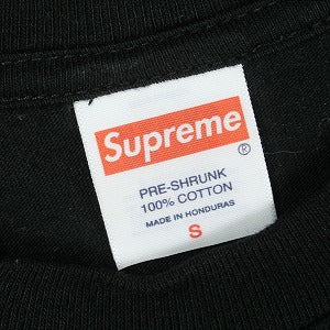 SUPREME シュプリーム ×Aphex Twin 25SS Donky Rhubarb L/S Tee Black ロンT 黒 Size 【S】 【中古品-非常に良い】 20820431