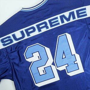 SUPREME シュプリーム 24AW Jacquard Rib Football Jersey Navy フットボールジャージ 紺 Size 【S】 【新古品・未使用品】 20820433