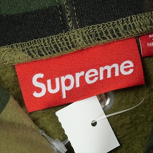 SUPREME シュプリーム ×b.b. Simon 25SS Zip Up Hooded Sweatshirt Woodland Camo パーカー 緑 Size 【M】 【中古品-ほぼ新品】 20820466
