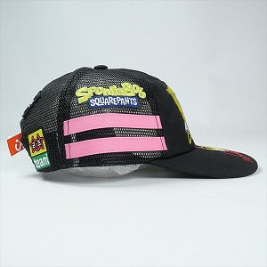 SUPREME シュプリーム ×SpongeBob 25SS SquarePants Jeff Hamilton Mesh Back 6-Panel Black メッシュキャップ 黒 Size 【フリー】 【新古品・未使用品】 20820493