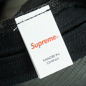 SUPREME シュプリーム 25SS SMD Mesh Back 5-Panel Black キャップ 黒 Size 【フリー】 【新古品・未使用品】 20820515