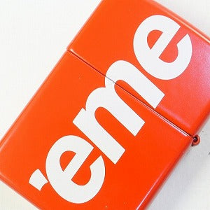 SUPREME シュプリーム Logo Zippo ジッポ 赤 Size 【フリー】 【新古品・未使用品】 20820524