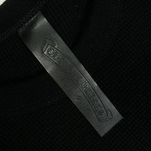 CHROME HEARTS クロム・ハーツ WFL WOOL THRML SNATCH LS CREW BLACK サーマルロンT 黒 Size 【L】 【新古品・未使用品】 20820574