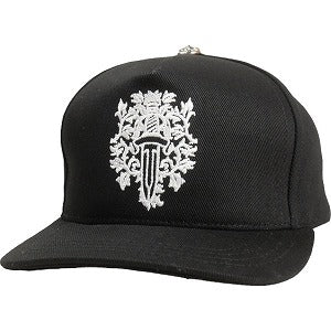 CHROME HEARTS クロム・ハーツ DAGGER HAT BSBL CAP DENIM BLACK キャップ 黒 Size 【フリー】 【新古品・未使用品】 20820579