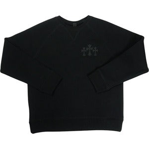 CHROME HEARTS クロム・ハーツ ULTRA HEAVY FLEECE 7-11 CREW NECK SWEAT BLACK クルーネックスウェット 黒 Size 【XL】 【新古品・未使用品】 20820583