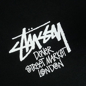 STUSSY ステューシー ×DOVER STREET MARKET 25SS STOCK DSM LONDON TEE BLACK Tシャツ 黒 Size 【XL】 【新古品・未使用品】 20820586