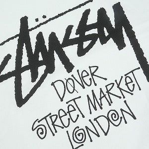 STUSSY ステューシー ×DOVER STREET MARKET 25SS STOCK DSM LONDON LS TEE WHITE ロンT 白 Size 【XL】 【新古品・未使用品】 20820587