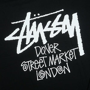 STUSSY ステューシー ×DOVER STREET MARKET 24AW STOCK DSM LONDON TEE BLACK Tシャツ 黒 Size 【L】 【新古品・未使用品】 20820590