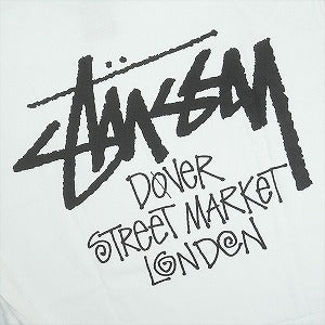 STUSSY ステューシー ×DOVER STREET MARKET 24AW STOCK DSM LONDON TEE WHITE Tシャツ 白 Size 【L】 【新古品・未使用品】 20820591