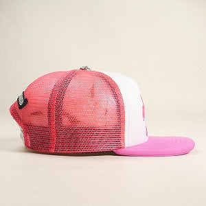 CHROME HEARTS クロム・ハーツ TRUCKER CAP NEW 3 CEM CRS HOT PINK キャップ ピンク Size 【フリー】 【新古品・未使用品】 20820592