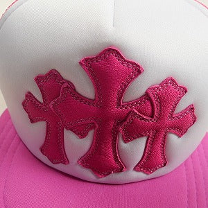 CHROME HEARTS クロム・ハーツ TRUCKER CAP NEW 3 CEM CRS HOT PINK キャップ ピンク Size 【フリー】 【新古品・未使用品】 20820592