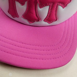 CHROME HEARTS クロム・ハーツ TRUCKER CAP NEW 3 CEM CRS HOT PINK キャップ ピンク Size 【フリー】 【新古品・未使用品】 20820592