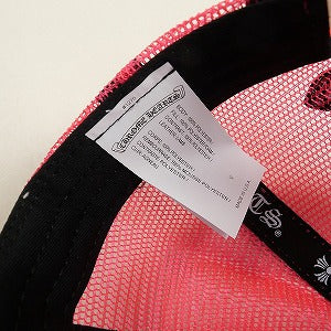 CHROME HEARTS クロム・ハーツ TRUCKER CAP NEW 3 CEM CRS HOT PINK キャップ ピンク Size 【フリー】 【新古品・未使用品】 20820592