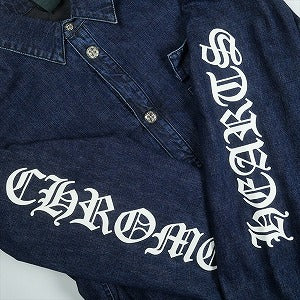 CHROME HEARTS クロム・ハーツ WORK’N GARAGE WSH SHIRT INDIGO シャツジャケット インディゴ Size 【L】 【新古品・未使用品】 20820594