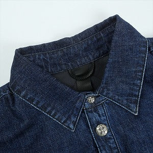 CHROME HEARTS クロム・ハーツ WORK’N GARAGE WSH SHIRT INDIGO シャツジャケット インディゴ Size 【L】 【新古品・未使用品】 20820594