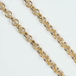 CHROME HEARTS クロム・ハーツ ROLL CHAIN I18-GOLD ネックレスチェーン 金 Size 【フリー】 【新古品・未使用品】 20820598