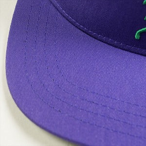 CHROME HEARTS クロム・ハーツ HAT 5 PANEL CAP BSBL SAX PRPL W/KLY GRN クロスパッチ付きキャップ 紫 Size 【フリー】 【新古品・未使用品】 20820604