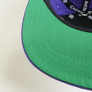 CHROME HEARTS クロム・ハーツ HAT 5 PANEL CAP BSBL SAX PRPL W/KLY GRN クロスパッチ付きキャップ 紫 Size 【フリー】 【新古品・未使用品】 20820604