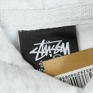 STUSSY ステューシー 25SS STOCK PARIS HOOD ASH HEATHER パリ限定パーカー 灰 Size 【M】 【新古品・未使用品】 20820607