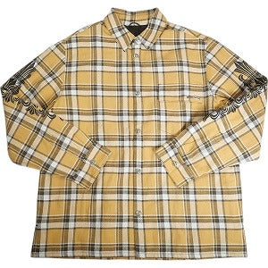 CHROME HEARTS クロム・ハーツ WORK’N SHIRT JNKYRS PLD CRM SODA シャツジャケット 黄 Size 【L】 【新古品・未使用品】 20820632