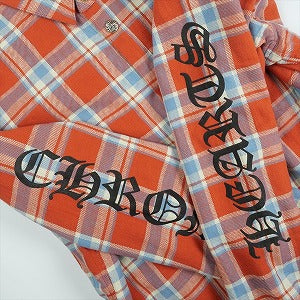 CHROME HEARTS クロム・ハーツ WORK’N SHIRT JNKYRS PLD CRM RED/BLACK シャツジャケット 赤 Size 【L】 【新古品・未使用品】 20820633