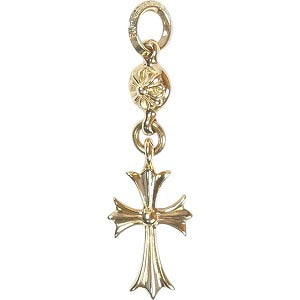 CHROME HEARTS クロム・ハーツ 1 BALL TINY CH CROSS CHARM GOLD ペンダントトップ 銀 Size 【フリー】 【新古品・未使用品】 20820644
