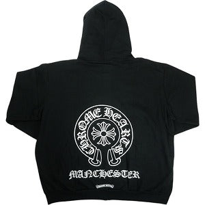CHROME HEARTS クロム・ハーツ MANCHESTER HORSESHOE FULL ZIP HOODIE BLACK マンチェスター限定ジップパーカー 黒 Size 【XXL】 【新古品・未使用品】 20820661