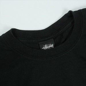 STUSSY ステューシー 25SS SKULL WINGS PIGMENT DYED LS TEE BLACK ロンT 黒 Size 【M】 【新古品・未使用品】 20820663