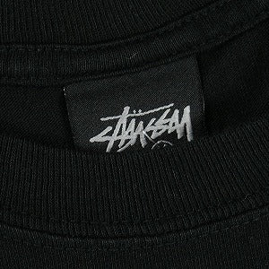 STUSSY ステューシー 25SS SKULL WINGS PIGMENT DYED LS TEE BLACK ロンT 黒 Size 【M】 【新古品・未使用品】 20820663