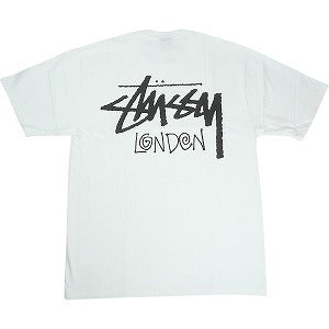 STUSSY ステューシー 25SS STOCK LONDON TEE WHITE ロンドン限定Tシャツ 白 Size 【XL】 【新古品・未使用品】 20820669