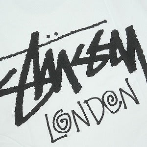STUSSY ステューシー 25SS STOCK LONDON TEE WHITE ロンドン限定Tシャツ 白 Size 【XL】 【新古品・未使用品】 20820669